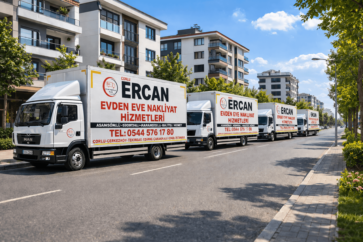 Ercan Nakliyat Asansörlü Taşımacılık Operasyonu